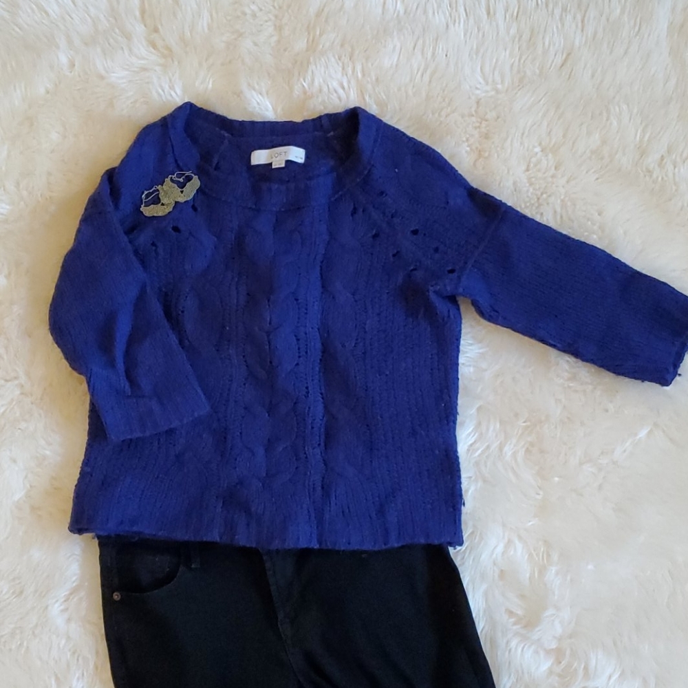 Purple Loft Sweater EUC